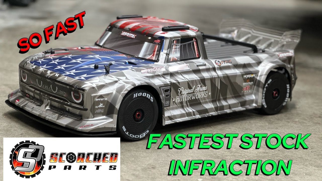 Fastest Stock Arrma Infraction?