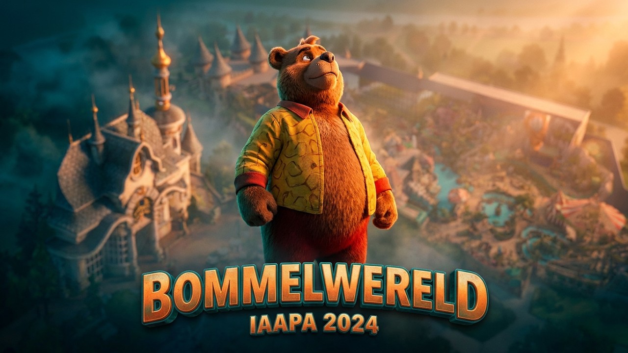 The unveiling of Bommelwereld at the IAAPA Amsterdam 2024