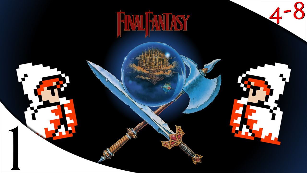Final Fantasy - White Mage Only Challenge (Part 1) [4-8Live]