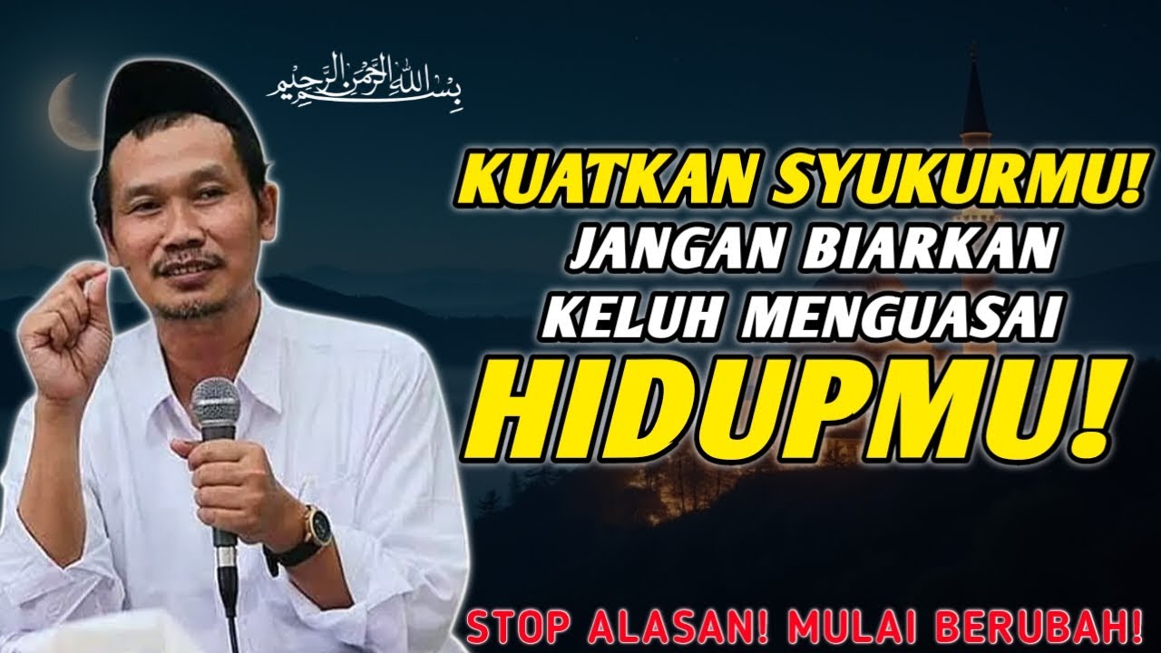 Pengajian Gus Baha || Ketika Kita Lupa Bersyukur… Di Situlah Hidup Mulai Berat‼️