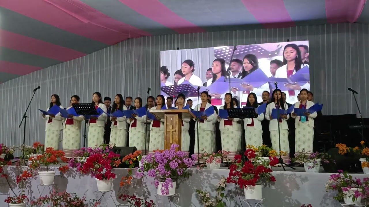 Krima XVII Sobha biap Bakenang. Bakenang Baptist Church choir.