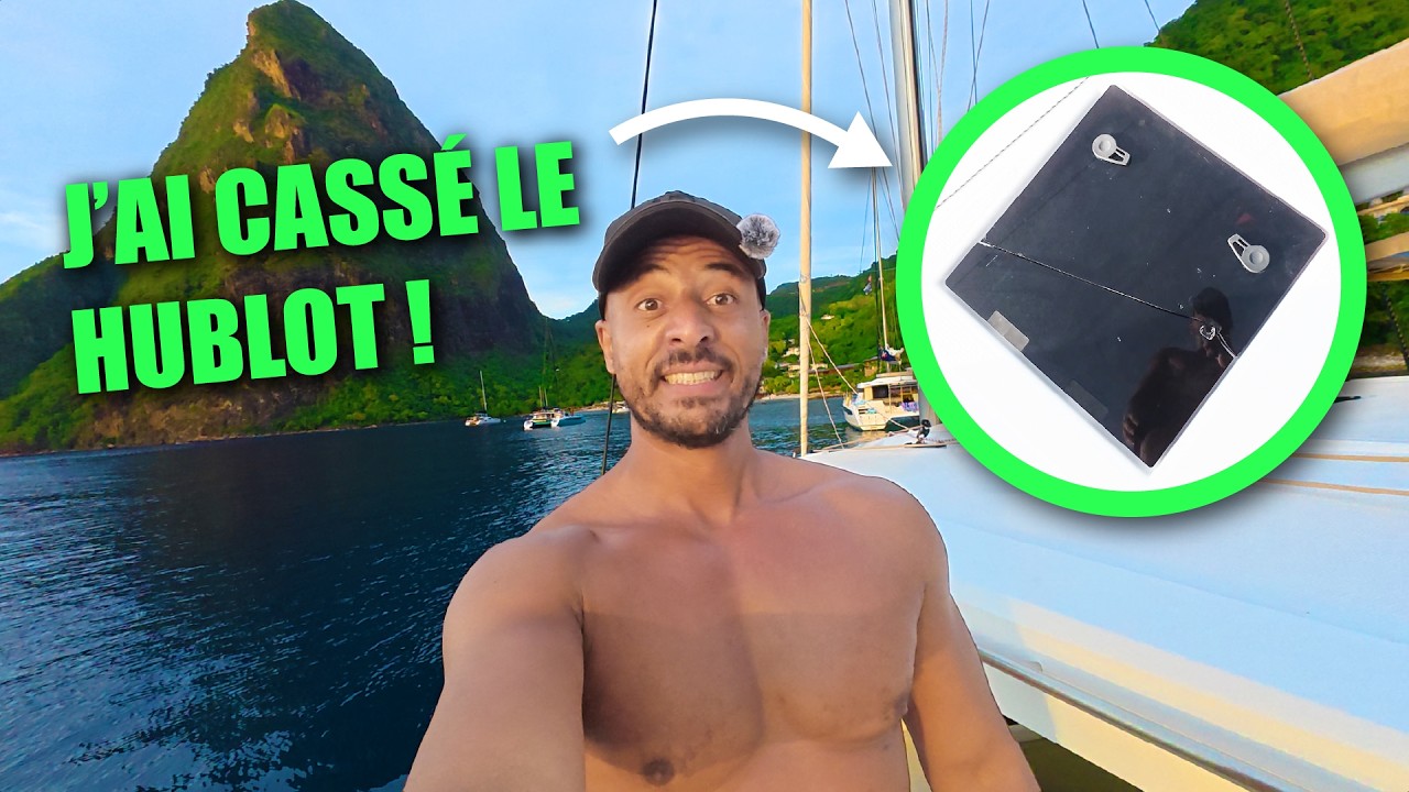 Problème sur le bateau (retour forcé en Martinique)