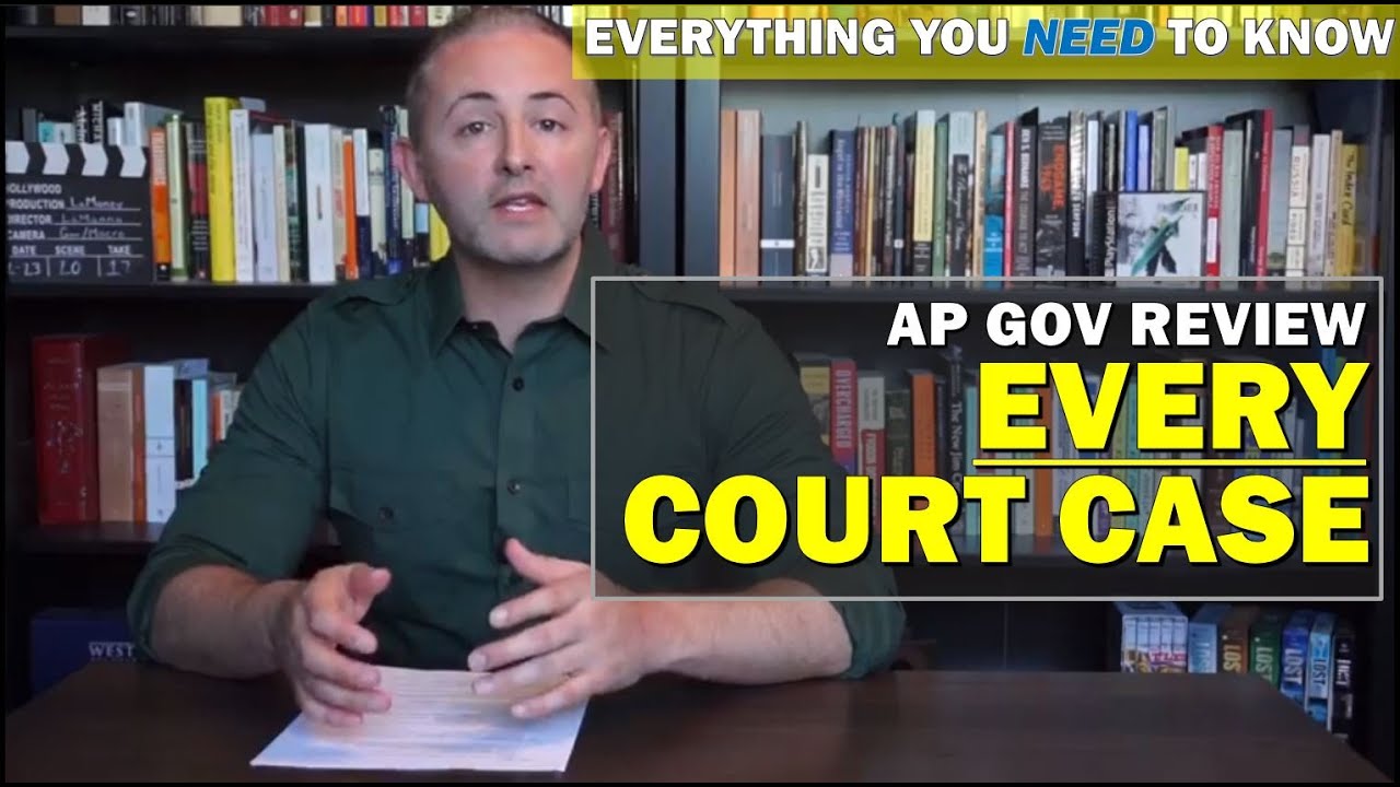 AP Gov Required Cases Exam Review
