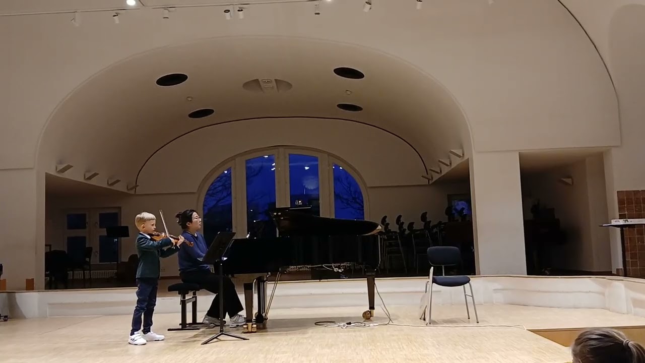 Red River Valley Geige Violine, Dominik Janke und Heejin Song, Musikschule Ulm