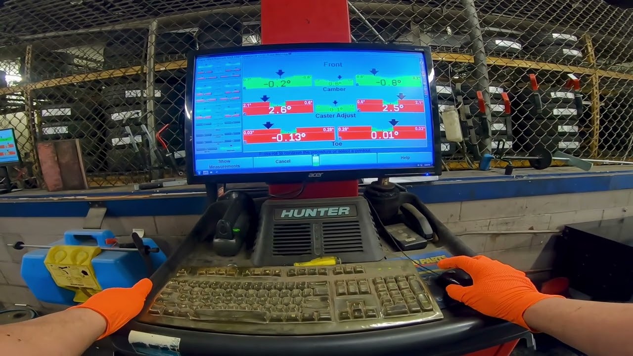 2021 Ford Transit 250 (Wheel Alignment)  #alignment #pov #fordtransit #wheelalignment