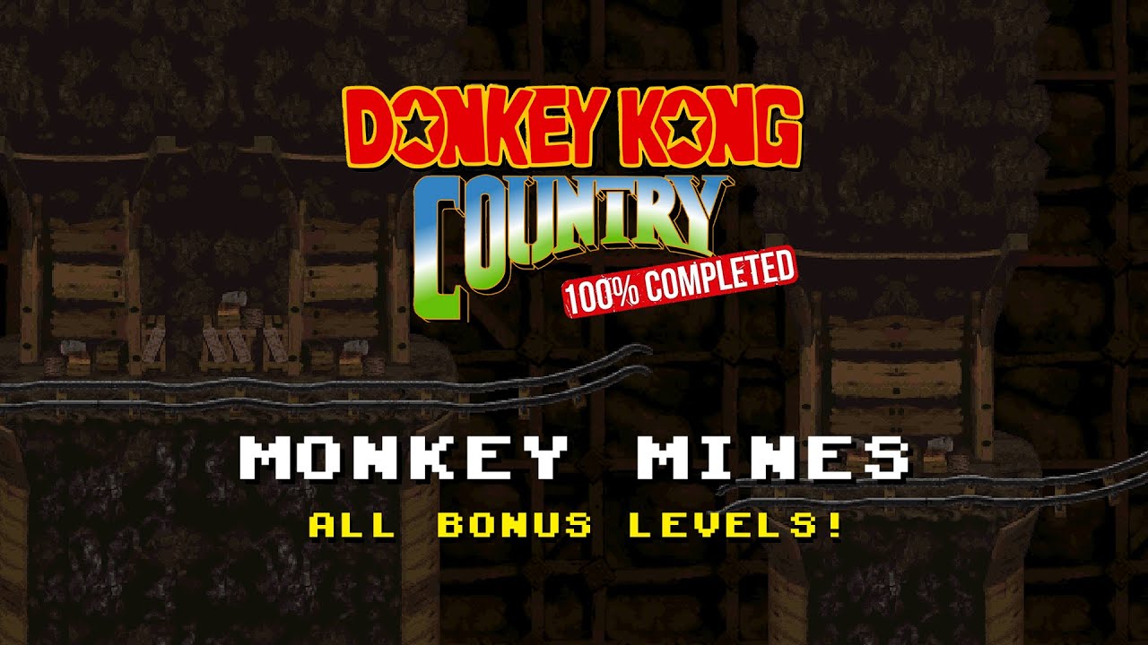 Monkey Mines #donkeykongcountry #snes #nintendo