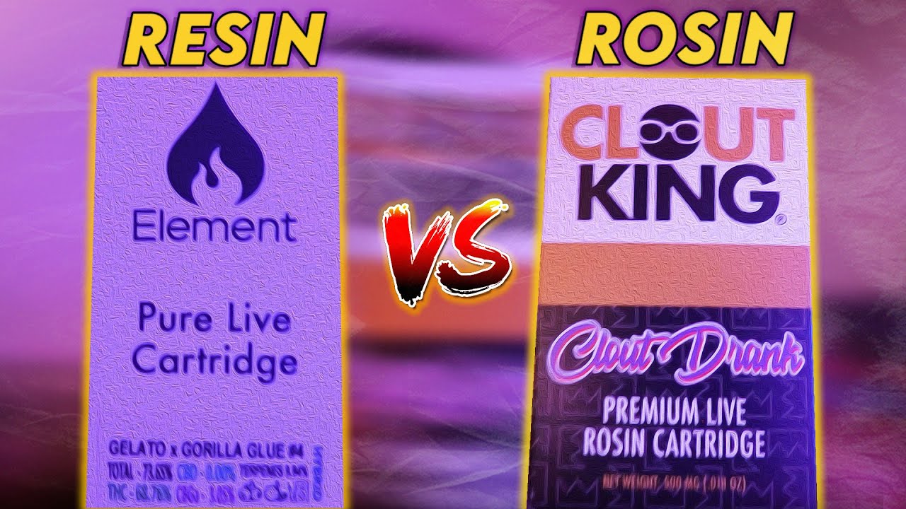 The BEST Concentrate for Carts | Resin vs Rosin