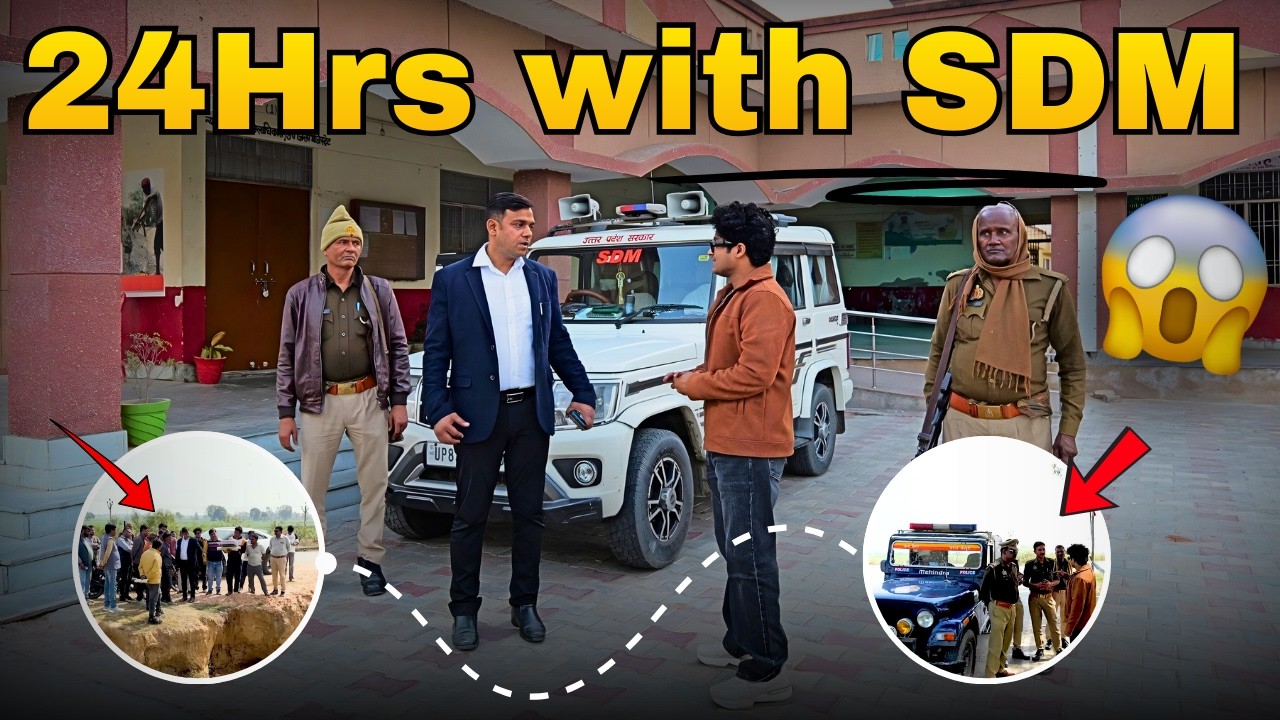 24 Hours with an SDM 🚨| A Day in Life🔥of SDM Prasoon Kashyap 