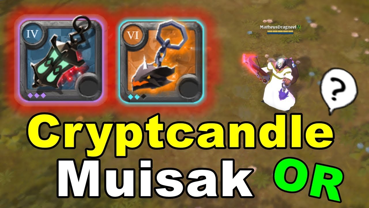 What is the BEST | Cryptcandle OR Muisak | LightCrossbow | Corrupted Dungeons | Albion Online - N&deg;34