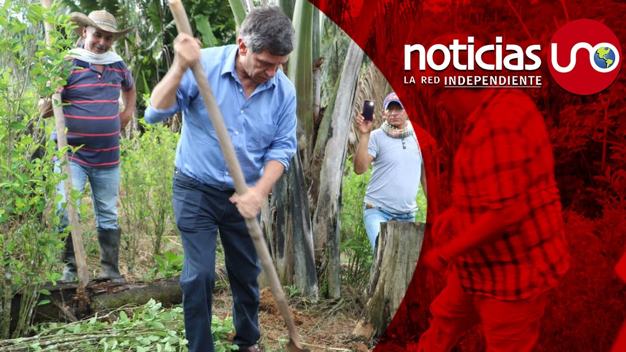 Rafael Pardo ratificó el compromiso del gobierno con el programa de sustitución pactado con las Farc