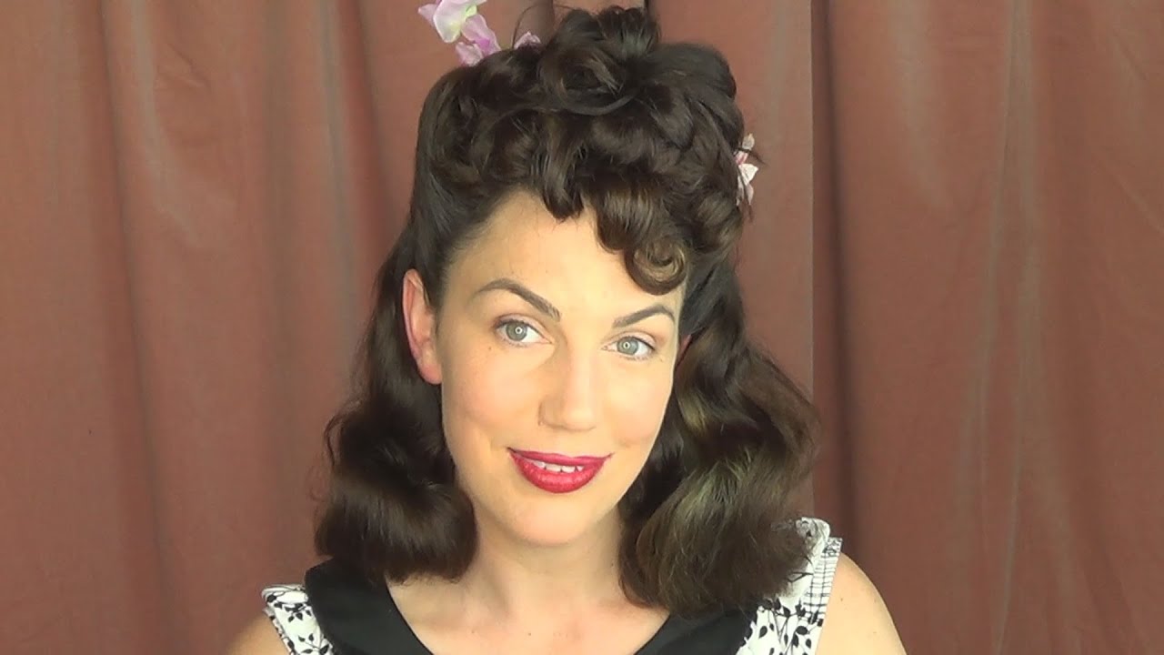 Lucille Ball Inspired Half Poodle Classic Vintage Pinup  Hairstyle - Vintagious