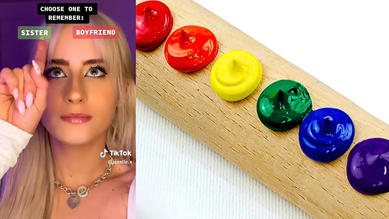 *1 Hour*🎨 Text To Speech 🎨 ASMR Satisfying Art || @Jezelle Catherine || POVs Tiktok Compilations