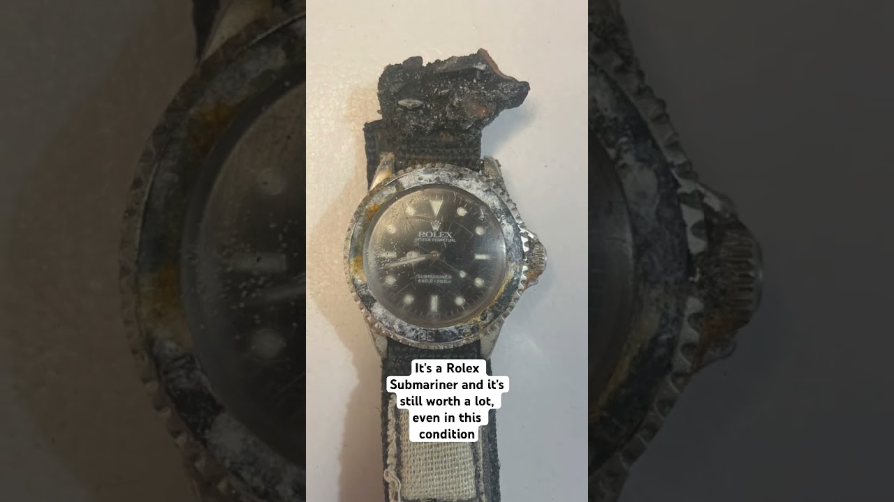 Rolex Sub found at the bottom of the ocean? #rolex