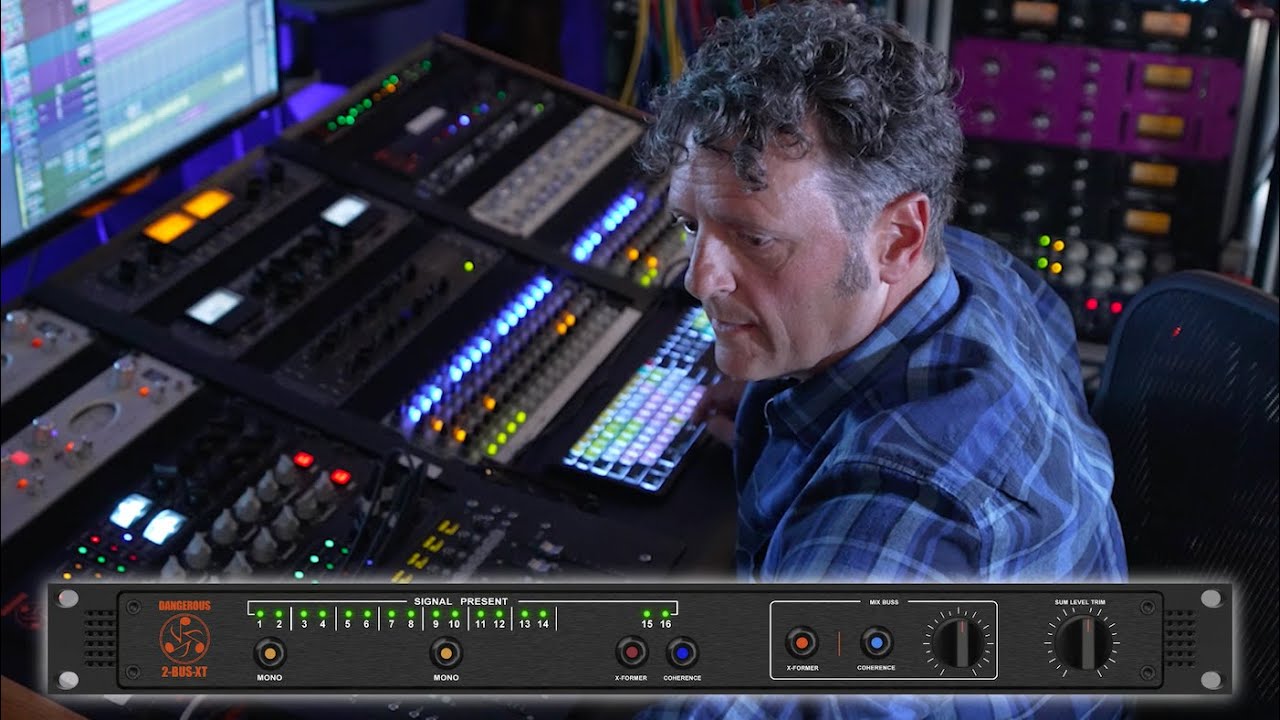 Dangerous Music 2-BUS-XT Summing Mixer Color Circuits | Майкл Джеймс