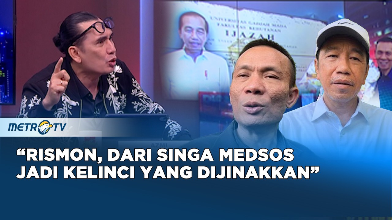 Lain Dulu Lain Sekarang, Azmi Syahputra: Rismon Dulu Singa Medsos Sekarang Kelinci