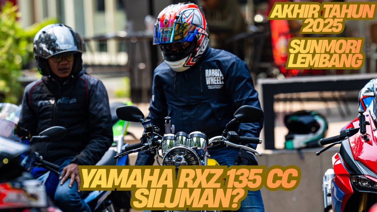 PART 1 CARI ANGIN KE LEMBANG BARENG YAMAHA RXZ SILUMAN? (PURE SOUND 2 STROKE ENGINE)🇮🇩