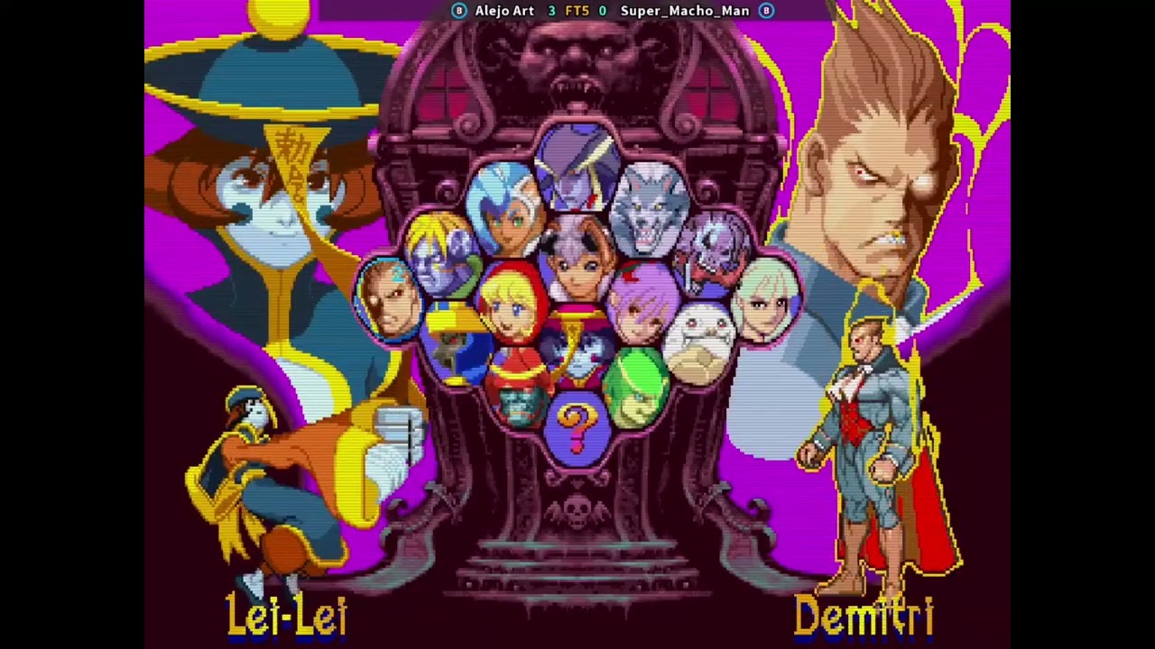 ft5 ranked vs AlejoArt | Vampire Savior