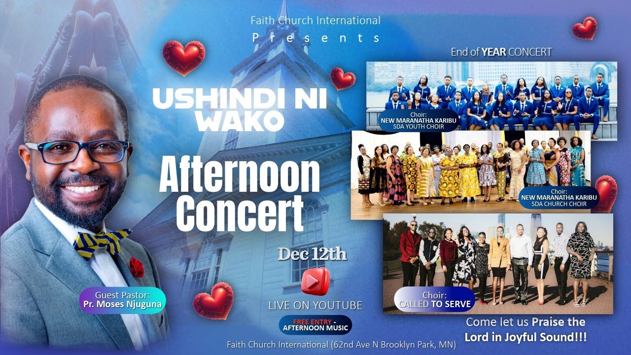 USHINDI NI WAKO - AFTERNOON WORSHIP (LIVE ) || 12/13/25