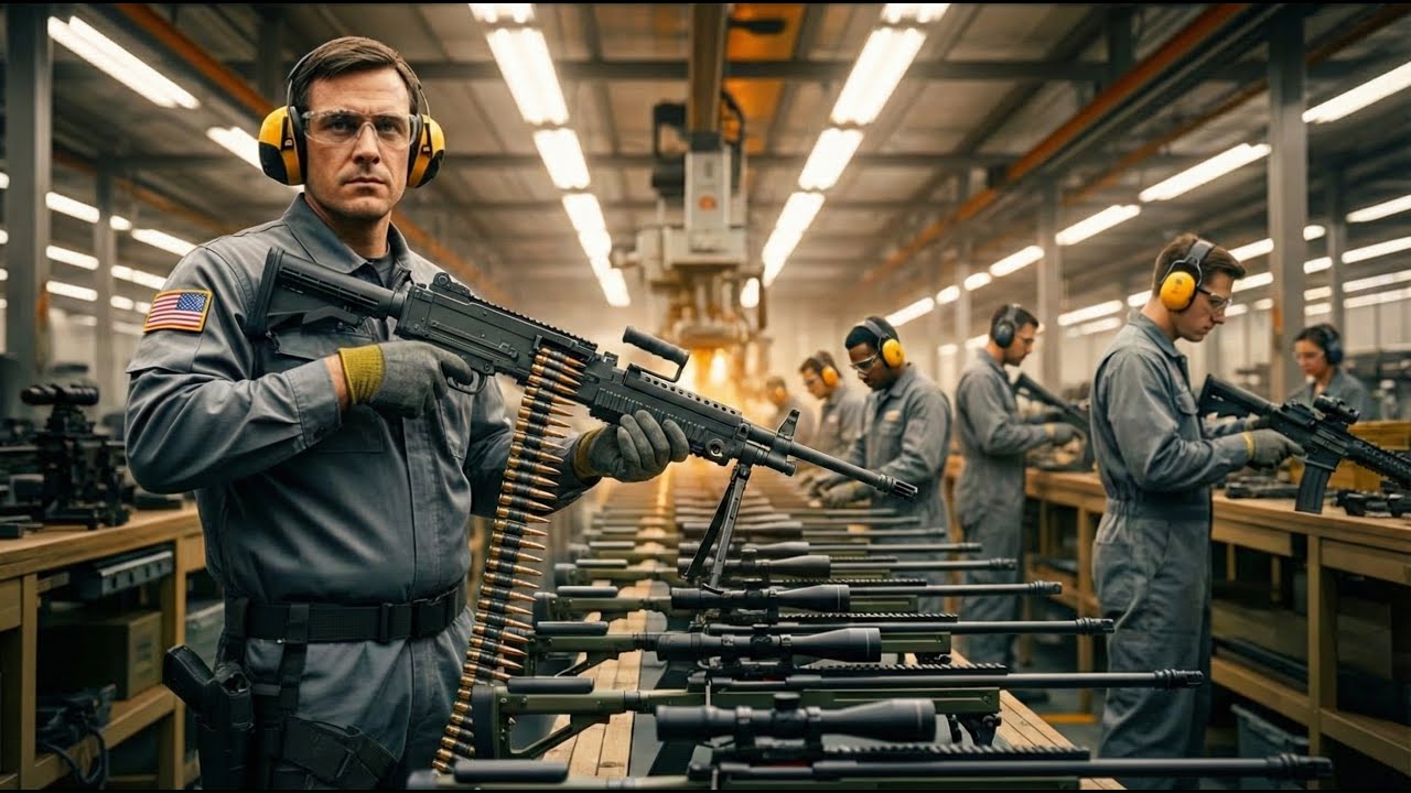 Inside the M4 Carbine Factory: How the US Army's Rifle is Actually Made