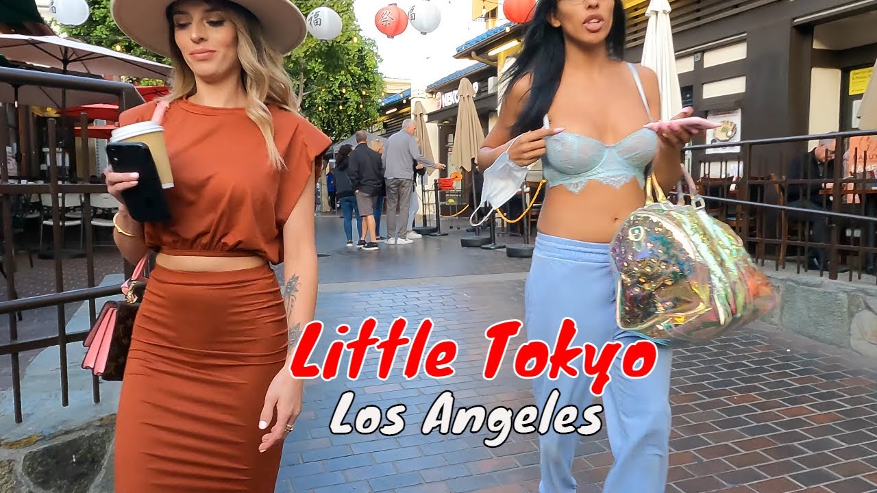 Little Tokyo Los Angeles California Walking Tour 【4K】