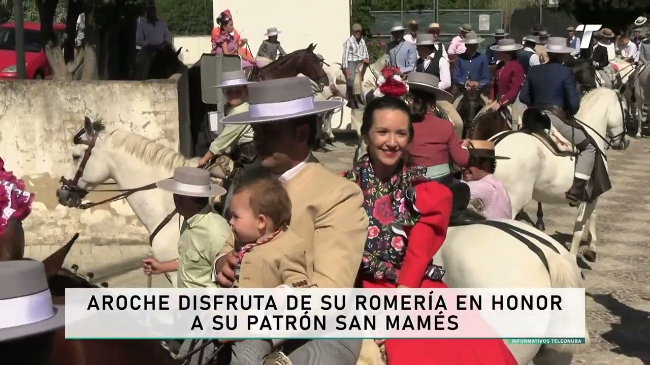 Aroche disfruta de su romería en honor a su patrón San Mamés