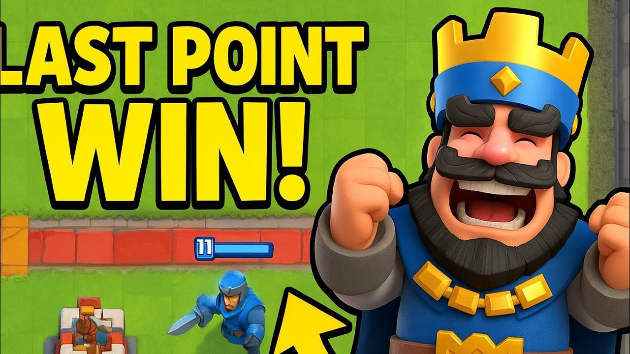 LAST SECOND WIN 😱 | Clash Royale INSANE Finish