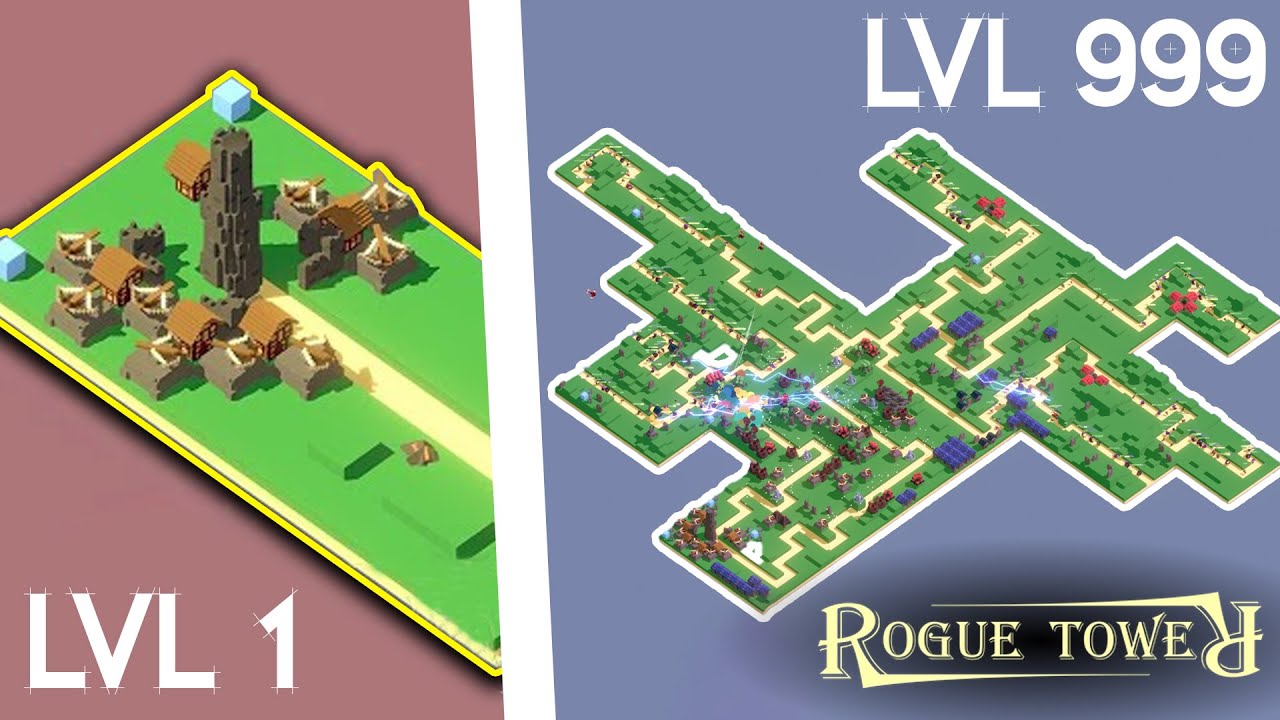 Czy ZBUDUJĘ NAJLEPSZĄ OBRONĘ ZAMKU w grze Rogue Tower?!