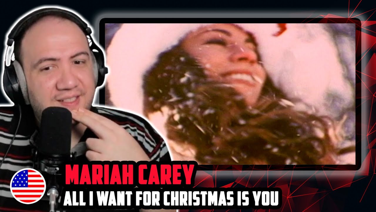🇺🇸 Мэрайя Кэри - All I Want For Christmas Is You (Официальное видео) РЕАКЦИЯ УЧИТЕЛЯ ПОЛА