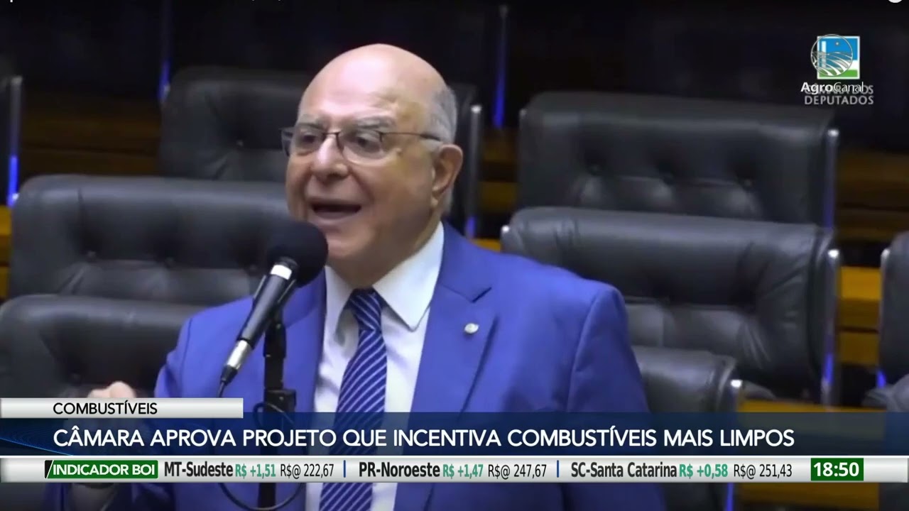 C&acirc;mara aprova projeto que incentiva combust&iacute;veis mais limpos