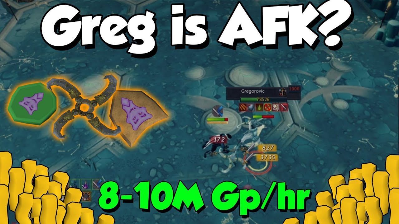 GREGOROVIC IS AFK? 10M Gp/hr! [Runescape 3]