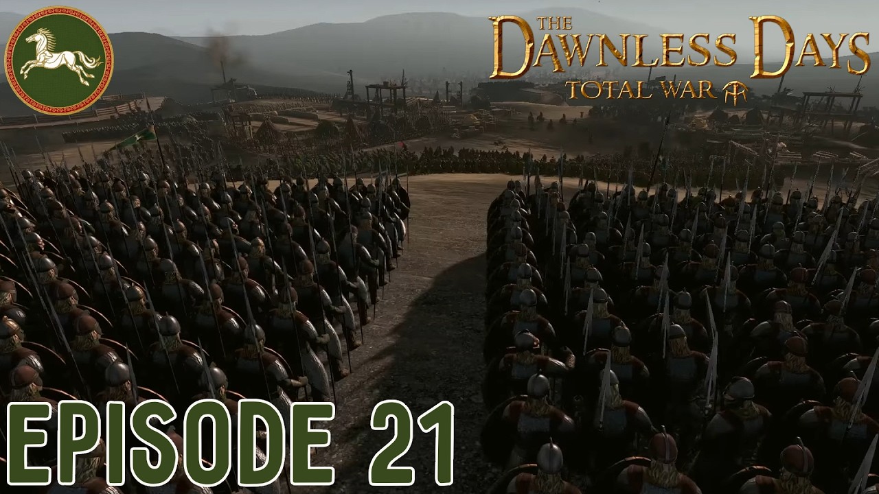 Go Back To The Shadows! Ep 21 Rohan Campaign The Dawnless Days Total War (Very Hard)