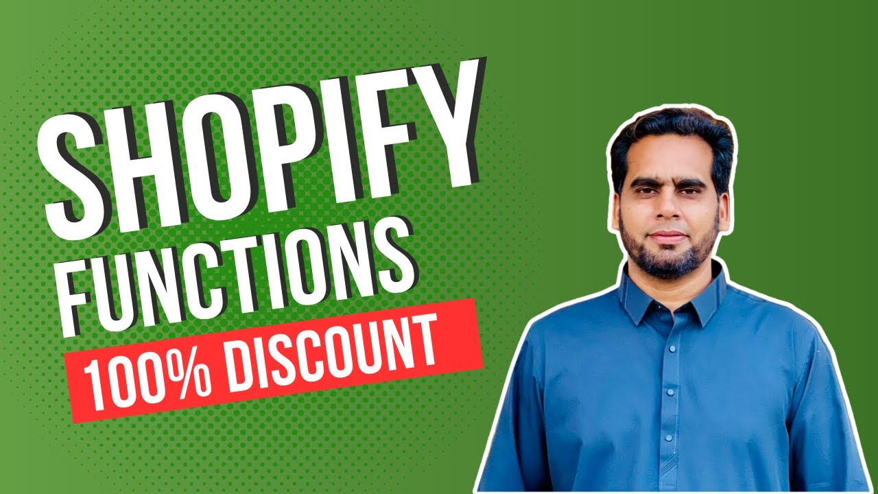 Shopify Functions Tutorial | Create a 100% Discount Function with Node.js | Shopify Tutorial