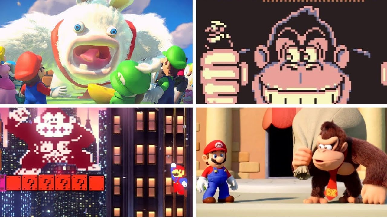 Evolution of Mario & Donkey Kong Moments (1981 - 2024)