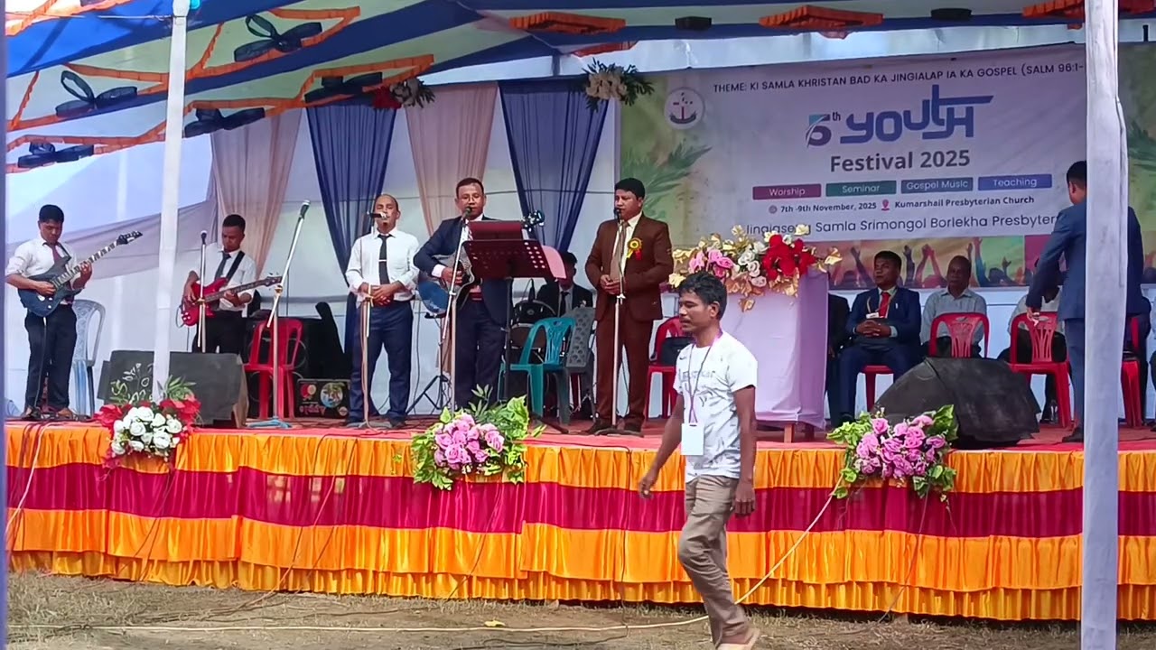 Jingrwai Bangla bala rwai da ki pastor kjp synod,, Ha ka jingiaseng youth Festival ha Bangladesh. 