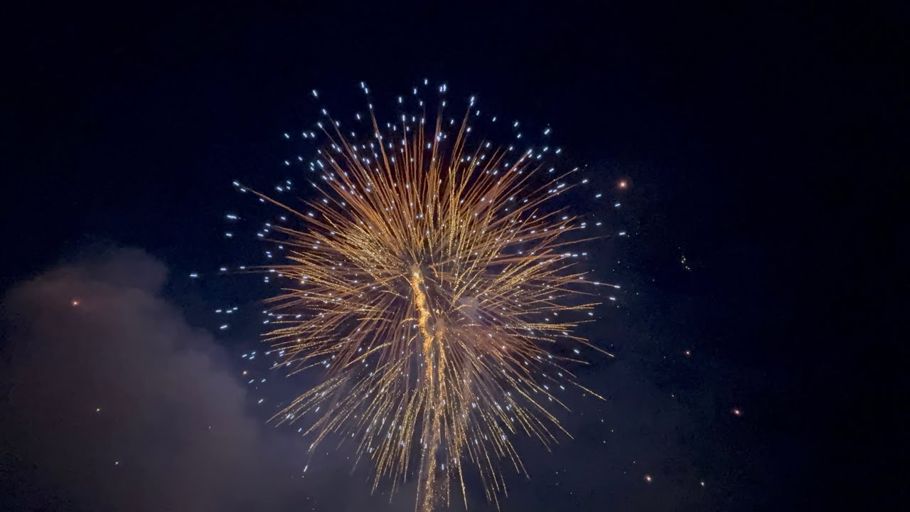 Swiss National Day Fireworks 2025 🎆 #travel #switzerland #fireworks #rheinfall #1august 