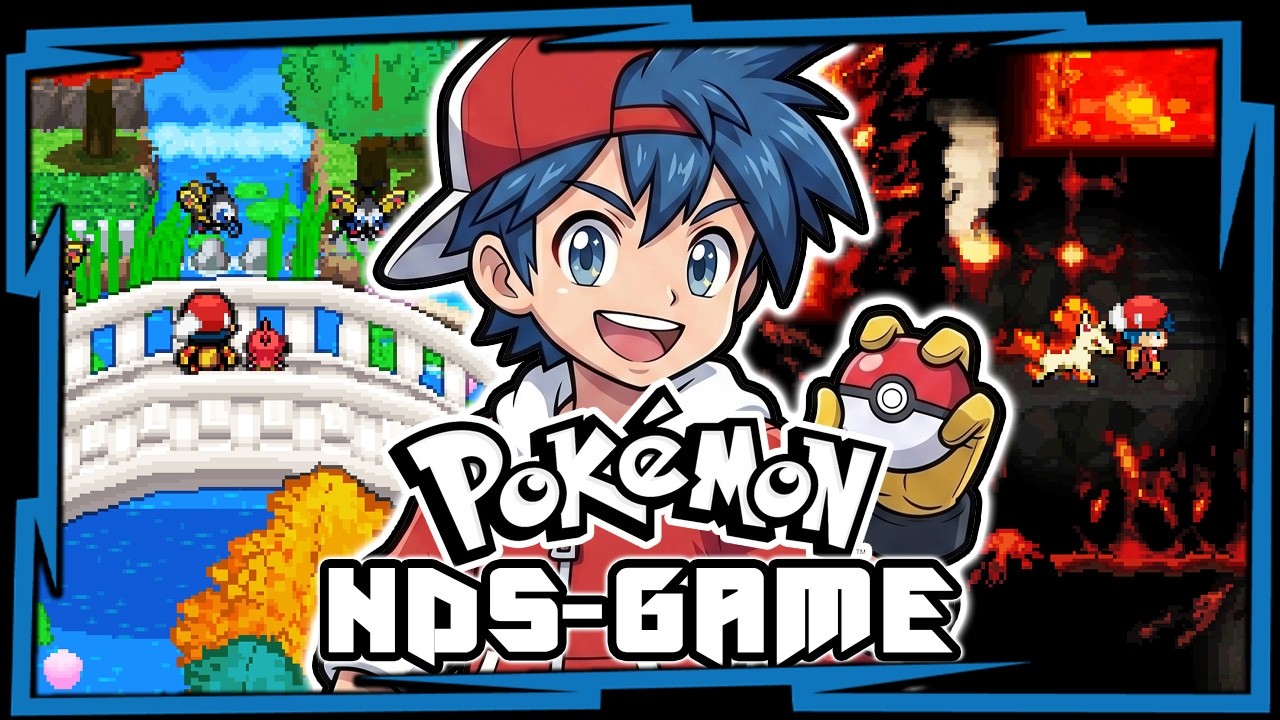 NEW ENGLISH Pok&eacute;mon Game 2026 &ndash; 807 POK&Eacute;MON?! Zhery Region REWORK? Custom ONLINE GTS?! [NDS]