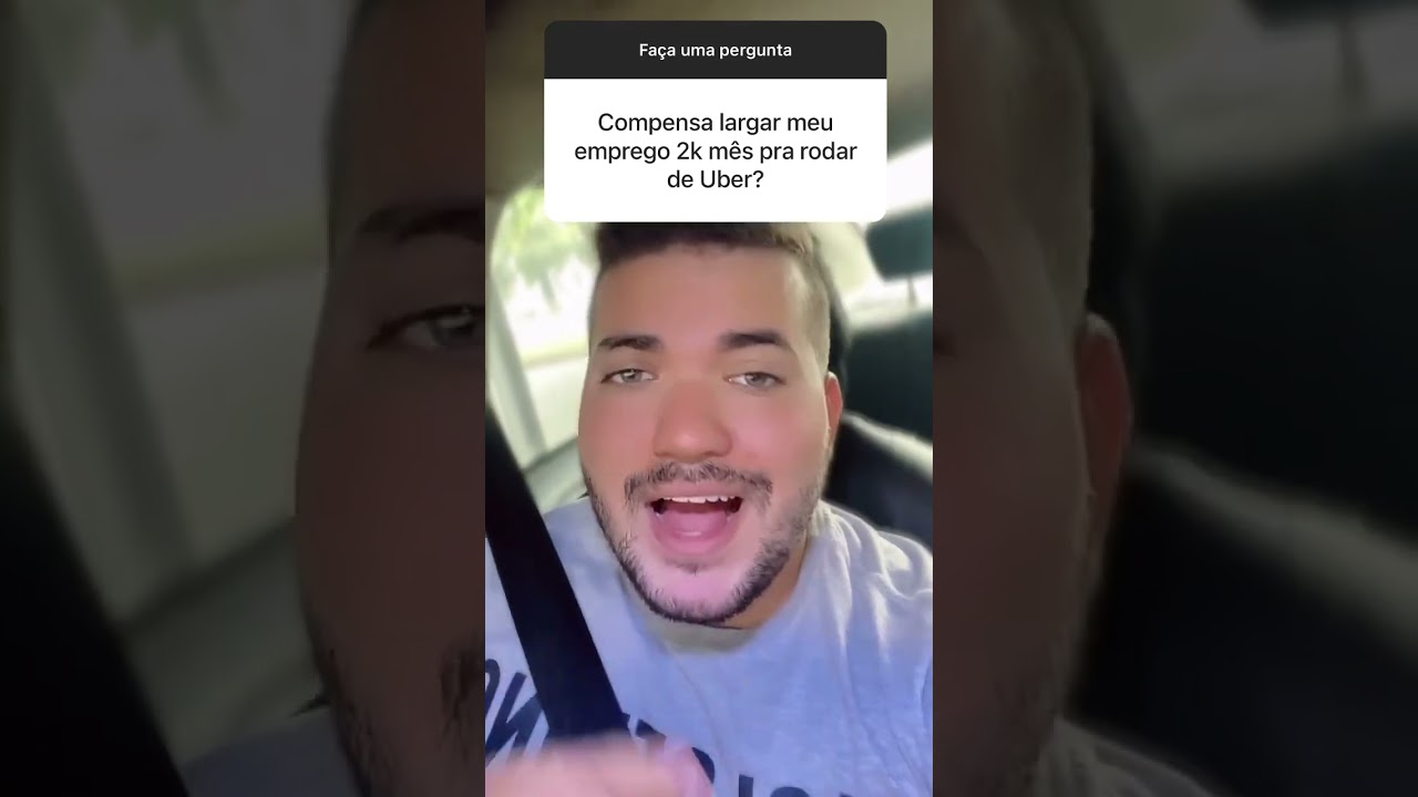 SAIR DO TRABALHO RECEBENDO 2 MIL PARA RODAR DE UBER VALE A PENA ?