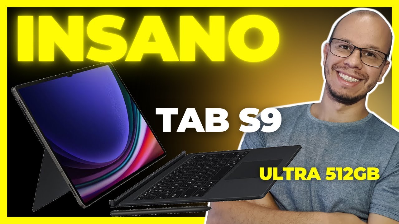 [ENORME] Tab S9 Ultra é um ABSURDO! Primeiras Impressões e Unboxing!