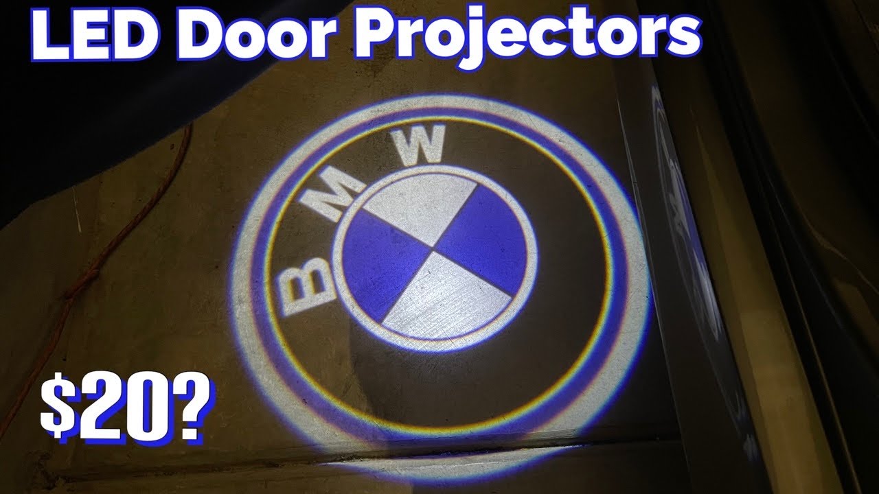 BMW F15/16 X5/X6, F30/80 Дверные прожекторы + Новое введение