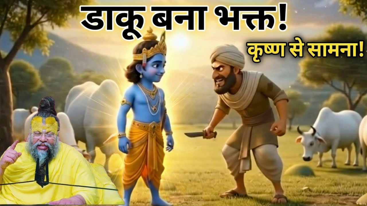 कन्हैया को लूटने की कसम ... और फिर हुआ चमत्कार | प्रेरणादायक कृष्ण कथा” @BhajanMarg 