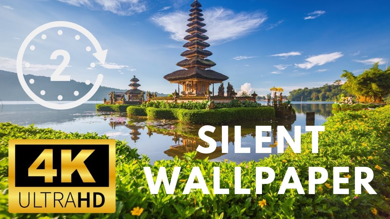Bali Indonesia 4K Wallpaper For PC (No Sound), perfect for studying, meditation, working, 2 Hours