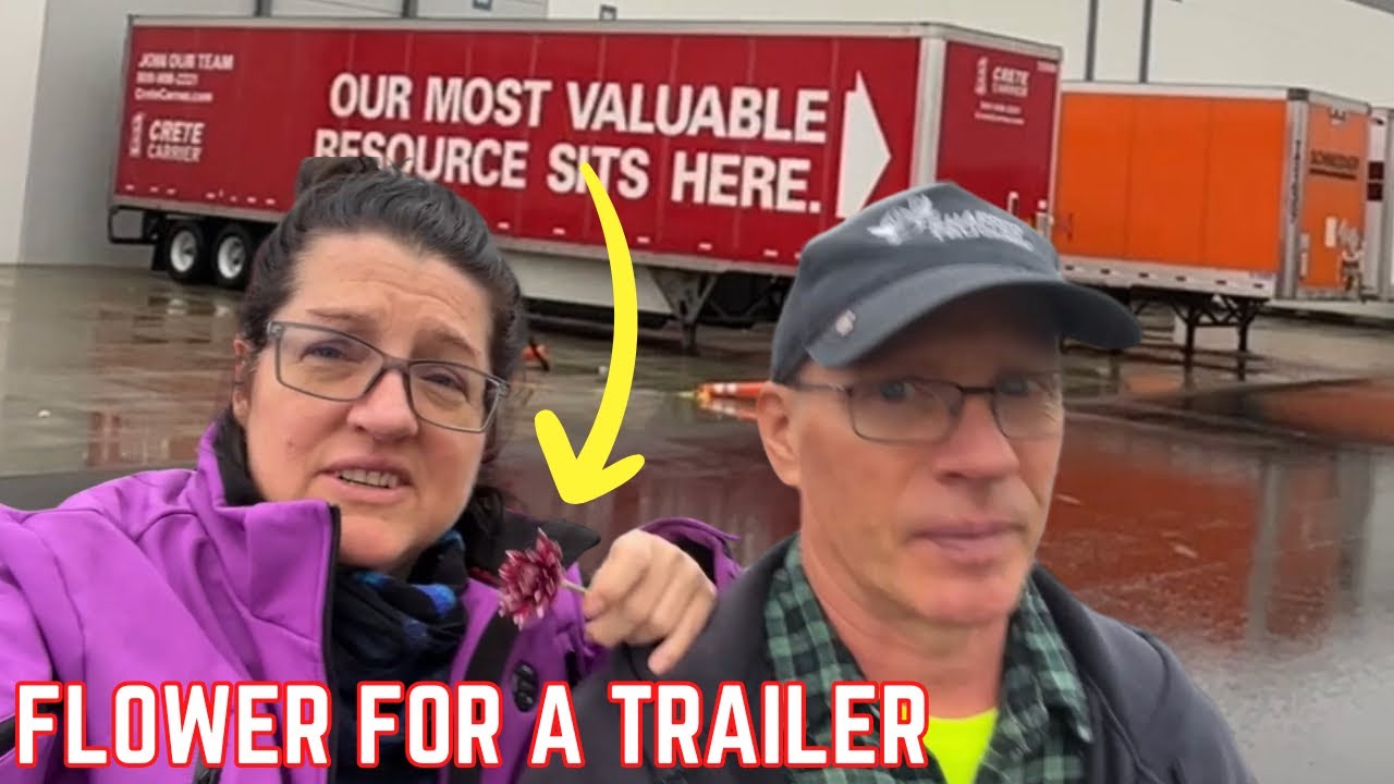 Delivering a Load and Looking for a Trailer - Dry Van Trucking