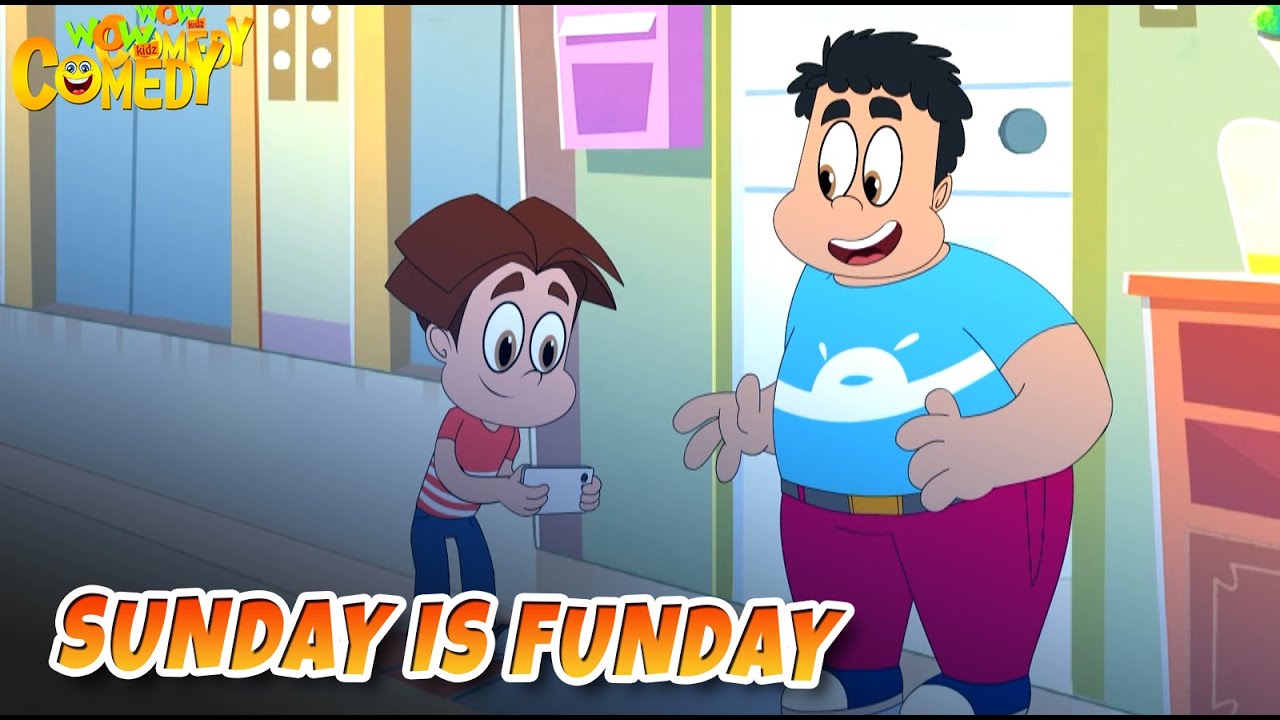 Sunday Is Funday | Titoo Funny Cartoon | S01E04 | Hindi Cartoon for Kids #titoo