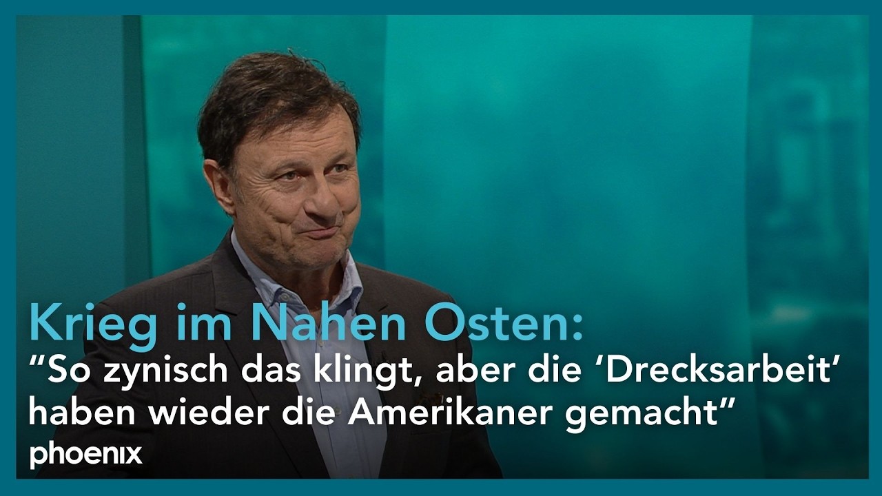 Stefan Fröhlich zum erhofften Regimewechsel im Iran bei phoenix vor ort | 01.03.2026
