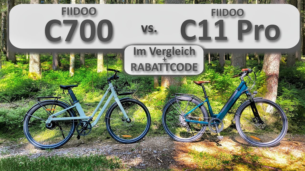 Das FIIDO C700 im Vergleich mit dem FIIDO C11Pro