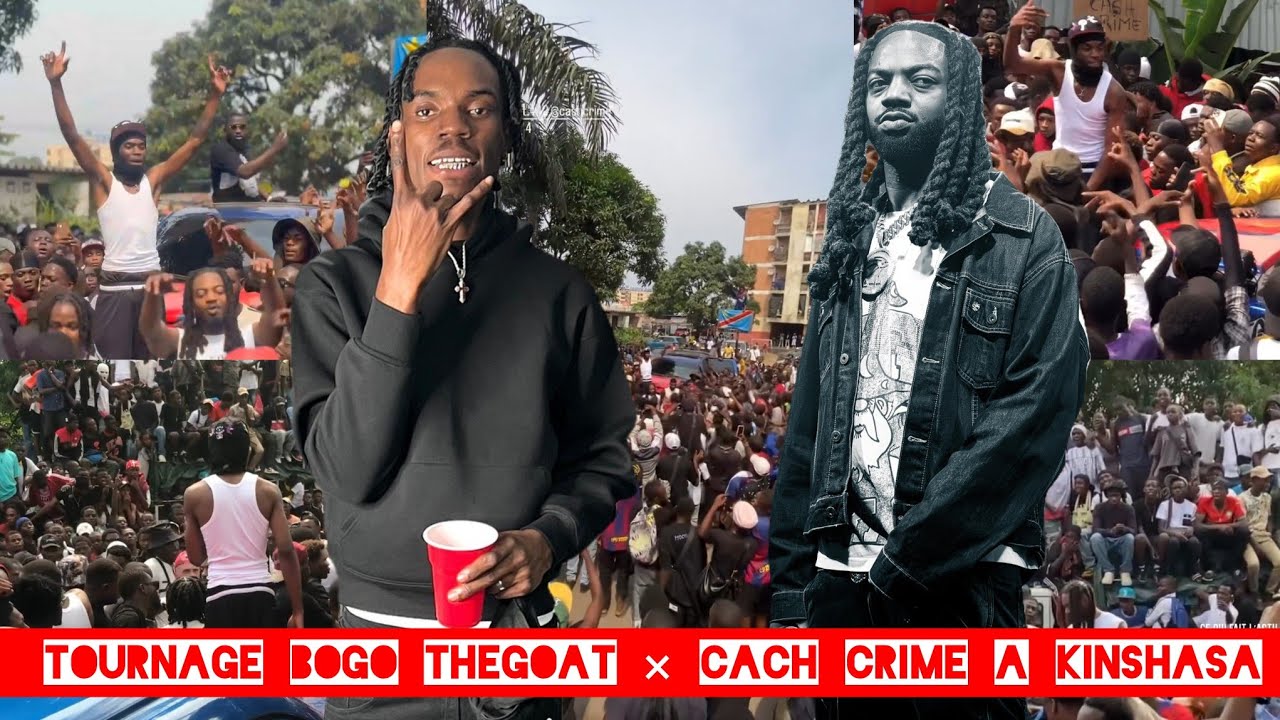TOURNAGE BOGO THEGOAT ET CASH CRIME A KINSHASA. CHAUD DE OUF, LA SORTIE OFFICIELLE S'ANNONCE CHARGÉE