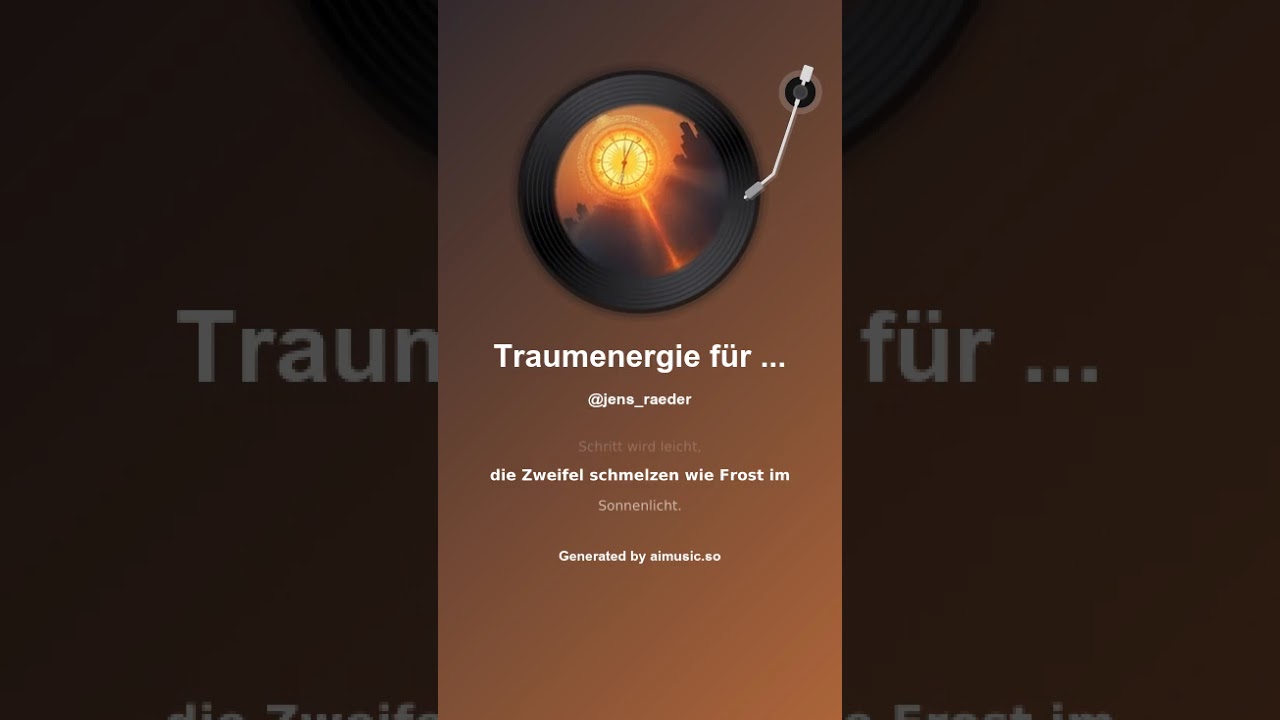 Traumenergie für den Tag 3