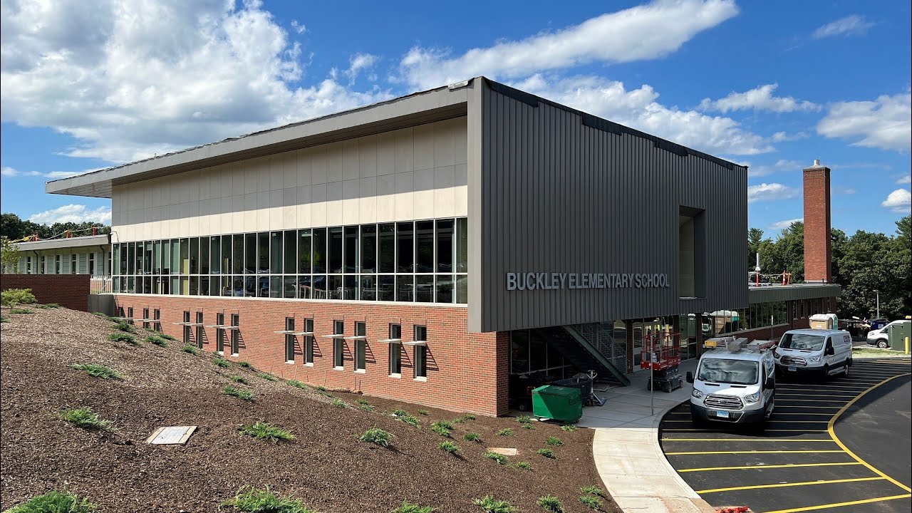 Manchester: Walking through Buckley Elementary School