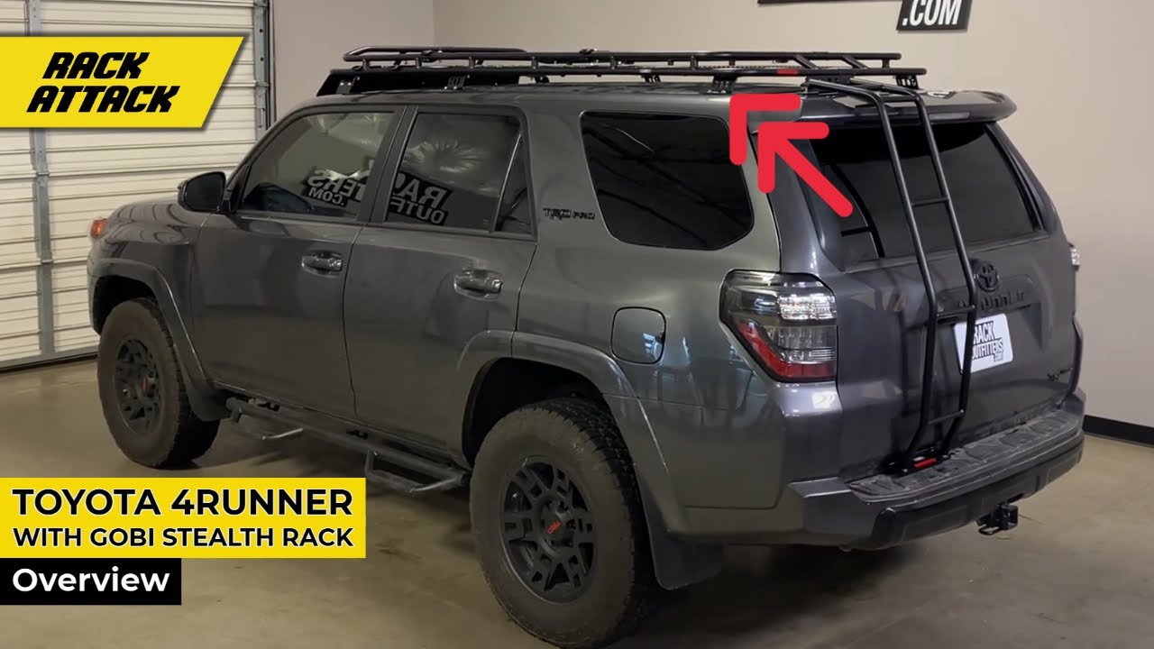 Toyota 4Runner with GOBI Stealth Rack