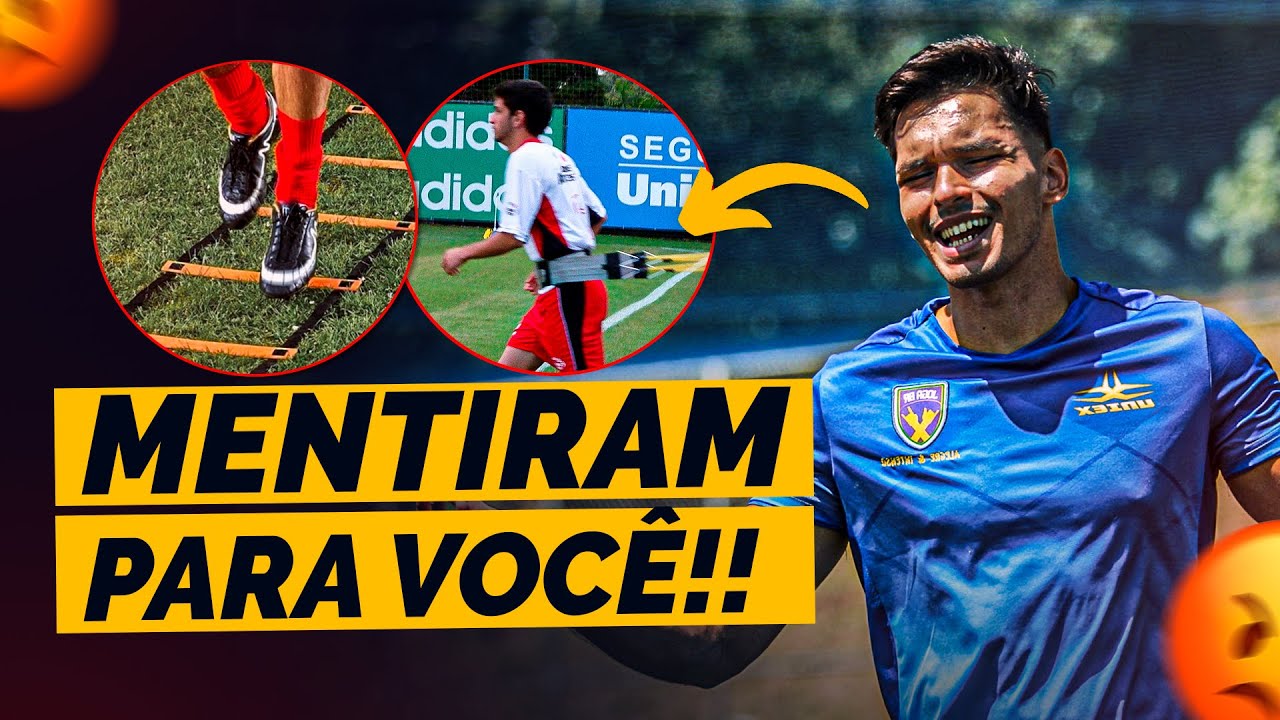 5 Treinos que NÃO SÃO Para VELOCIDADE no Futebol!